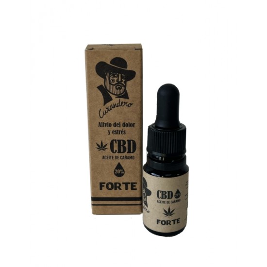 CURANDERO ACEITE FORTE 20% CBD 10 ml